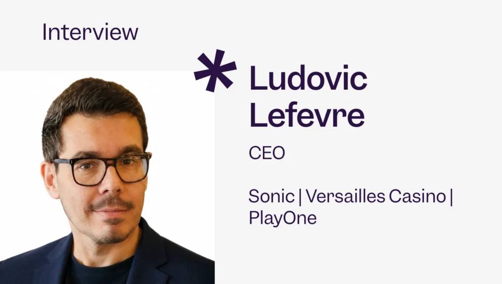 Hero image of Ludovic Lefevre for Sonic Interview